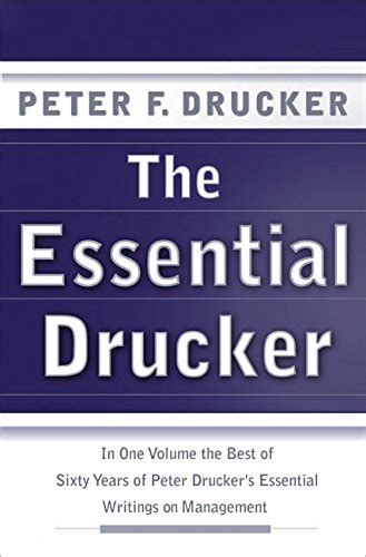 essential drucker druckers writings management PDF